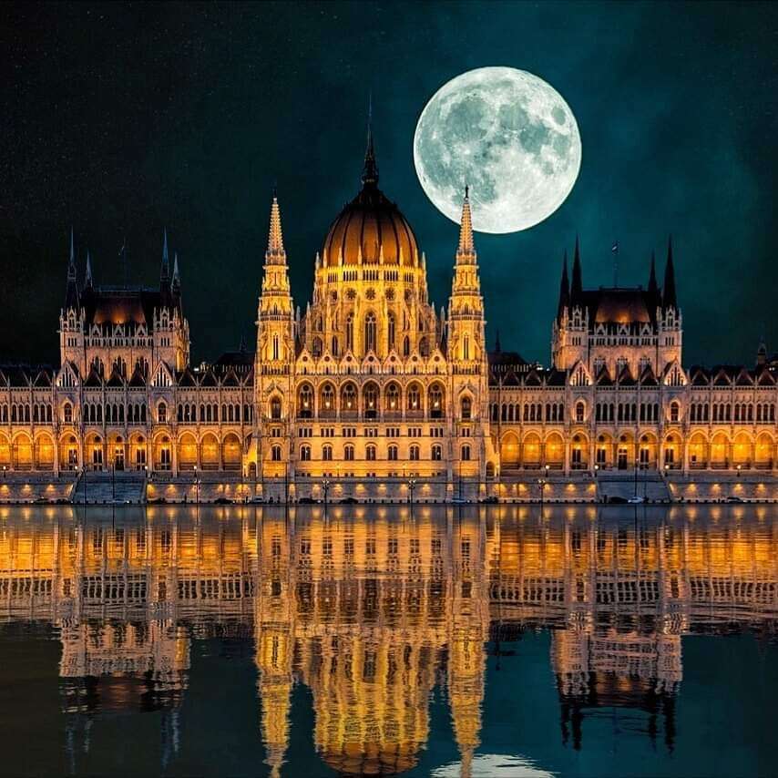 Parlament von Budapest - Ungarn Puzzlespiel online