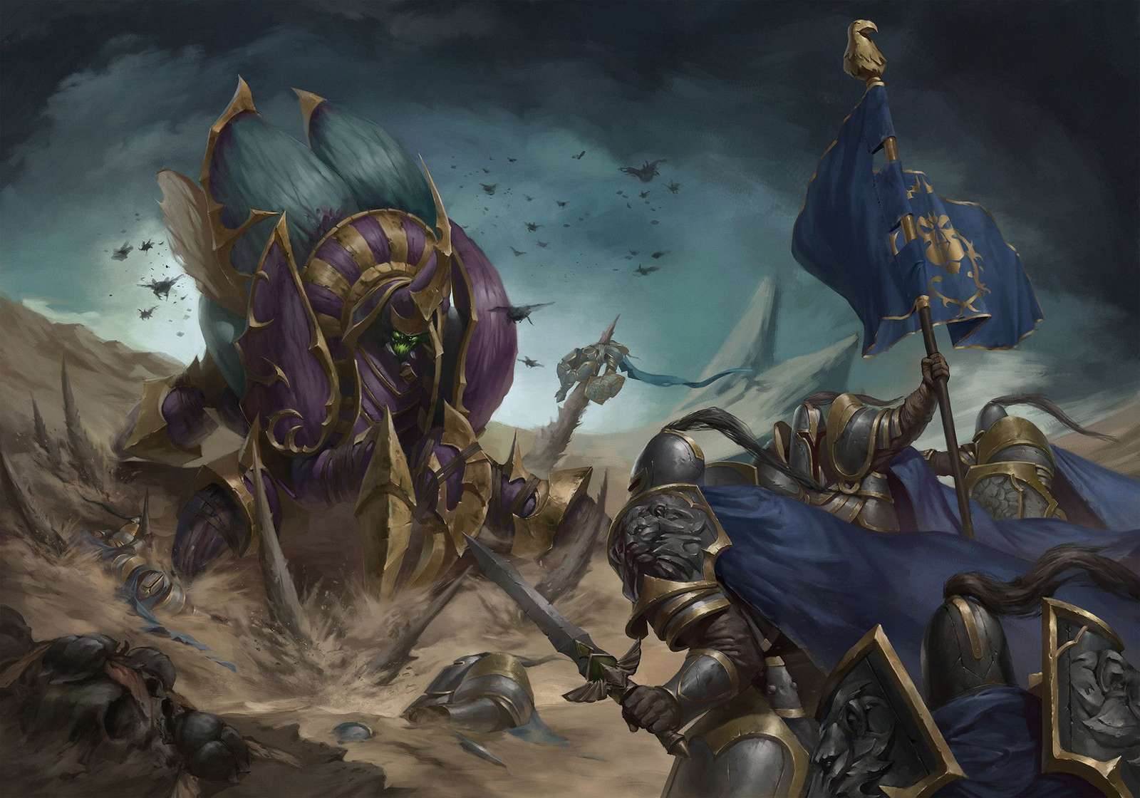 Arte de guerra Anub'arak rompecabezas en línea