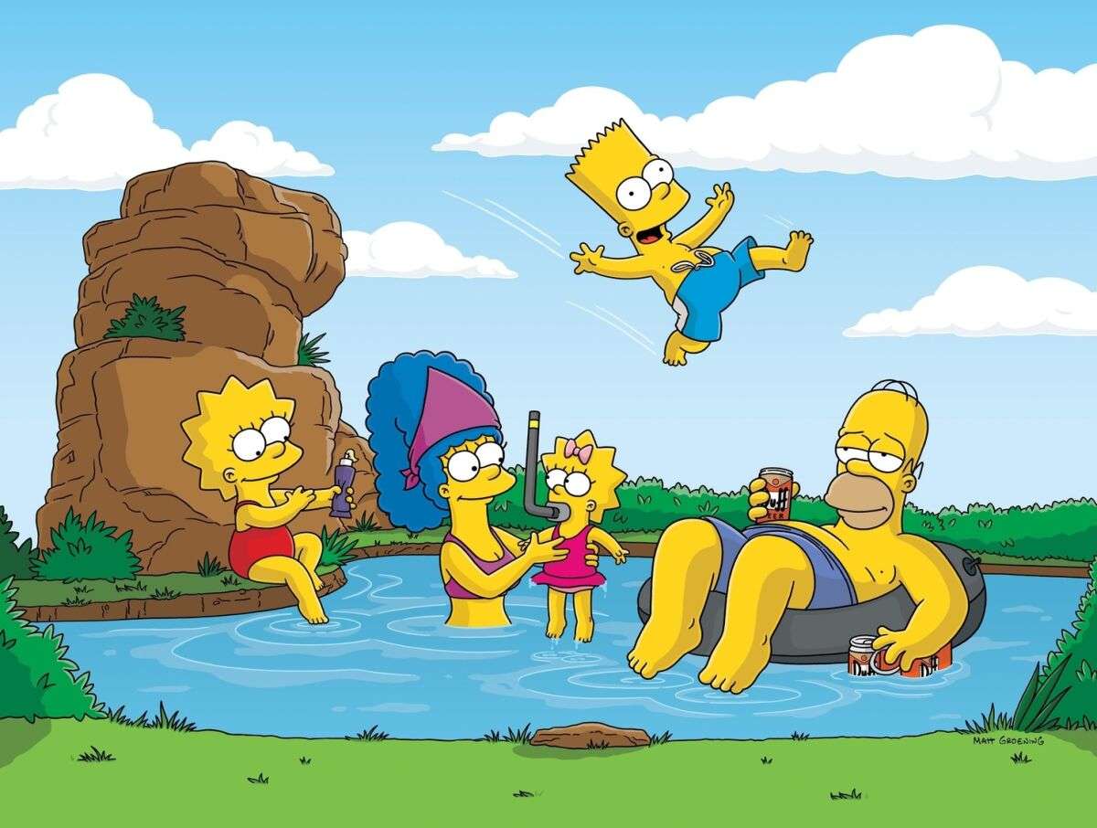 The Simpson jigsaw puzzle online