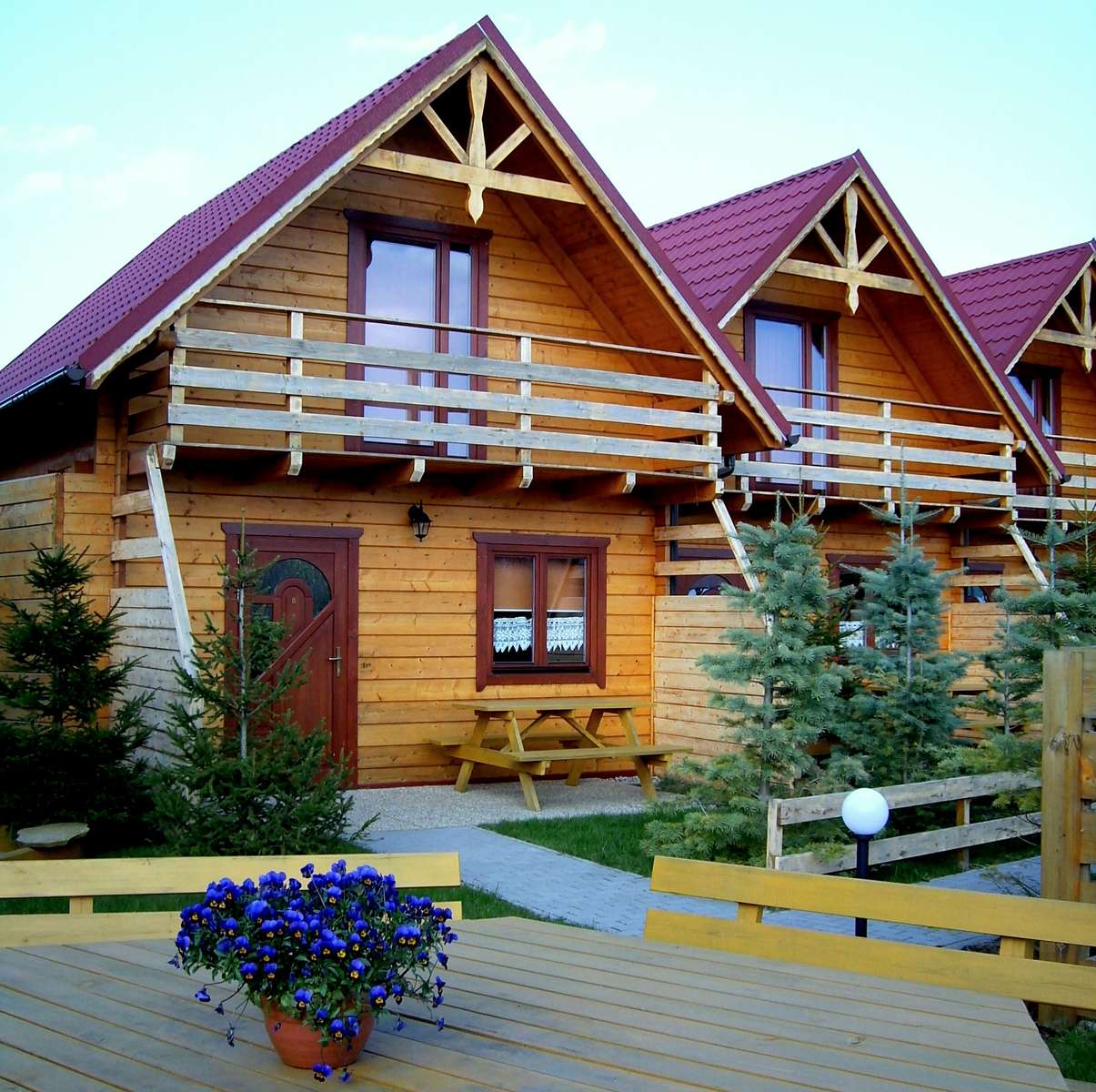 Lodges in Kołobrzeg (Polen) legpuzzel online