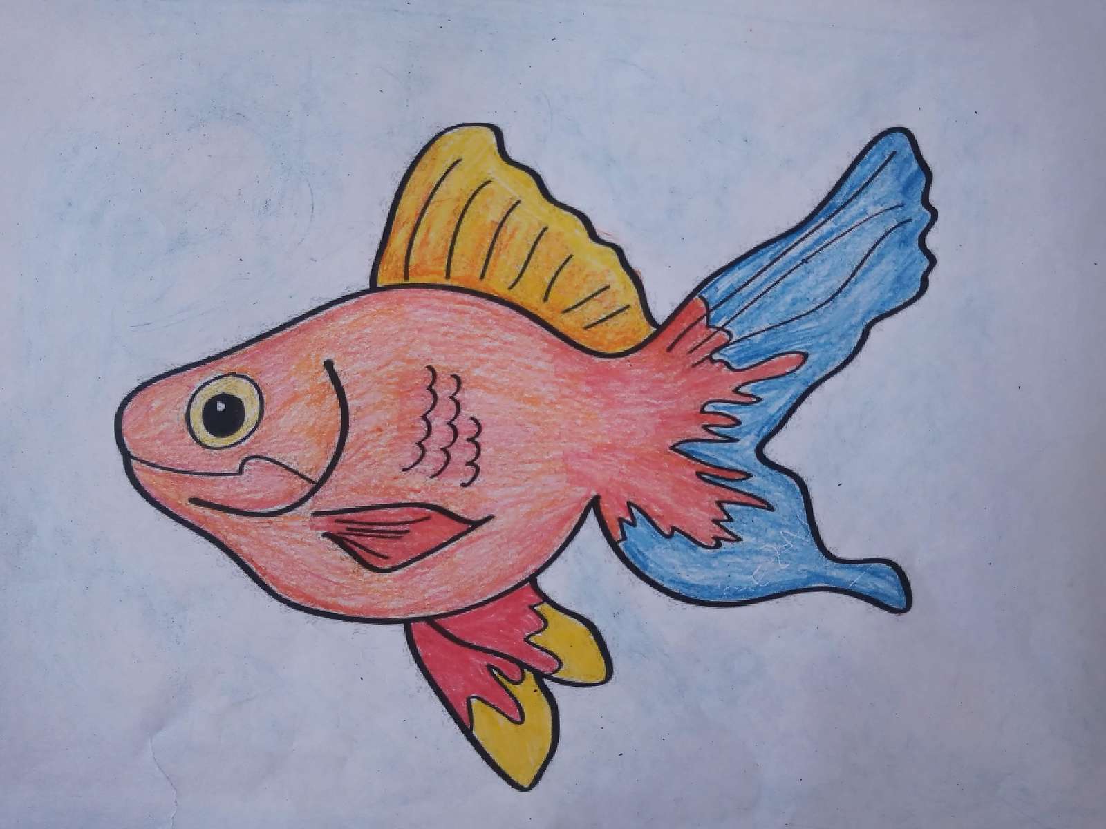 Een vis in het water legpuzzel online