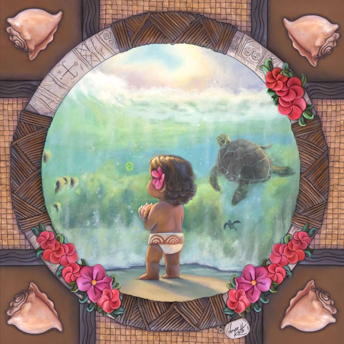 Baby Moana puzzle online