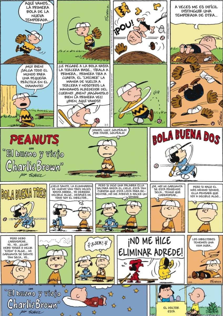 Charlie Brown online puzzle
