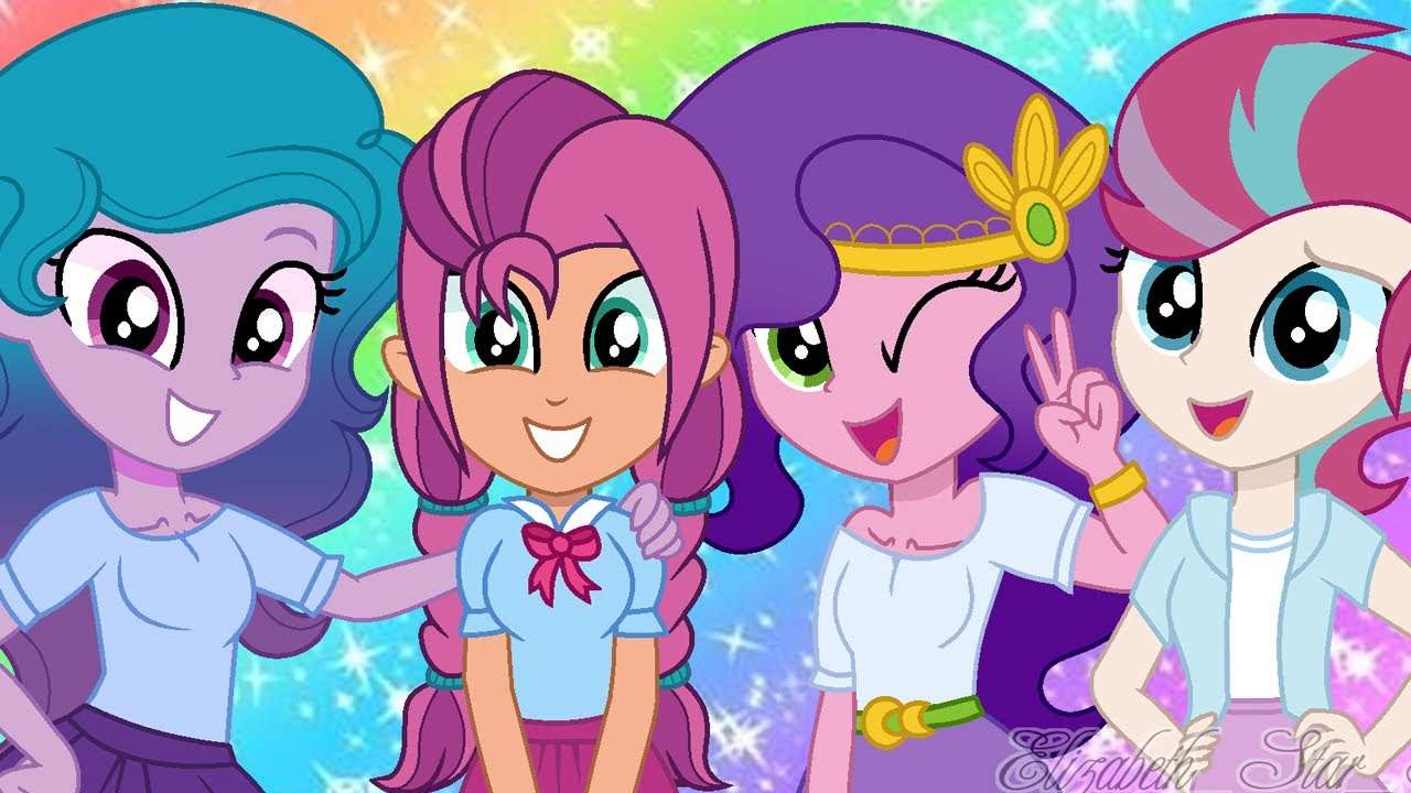 Mlp Equestria Girls Puzzle kirakós online