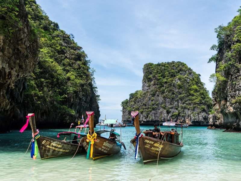 Залив в Таиланде пазл онлайн