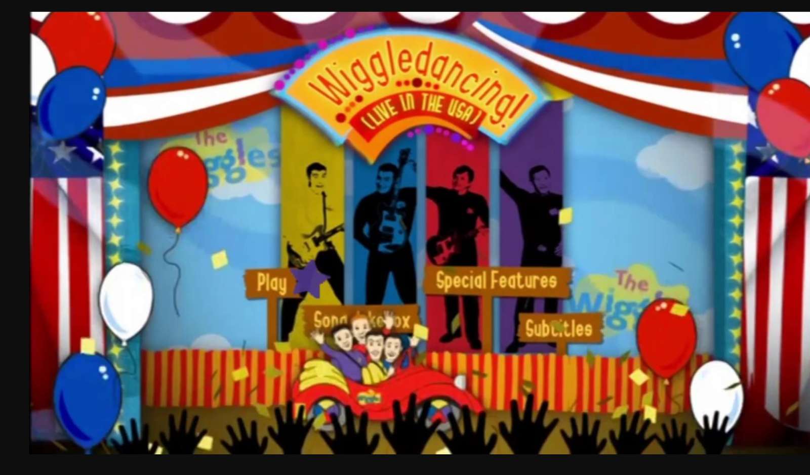 Wiggledancing Live In the Usa DVD Menu 2005 jigsaw puzzle online