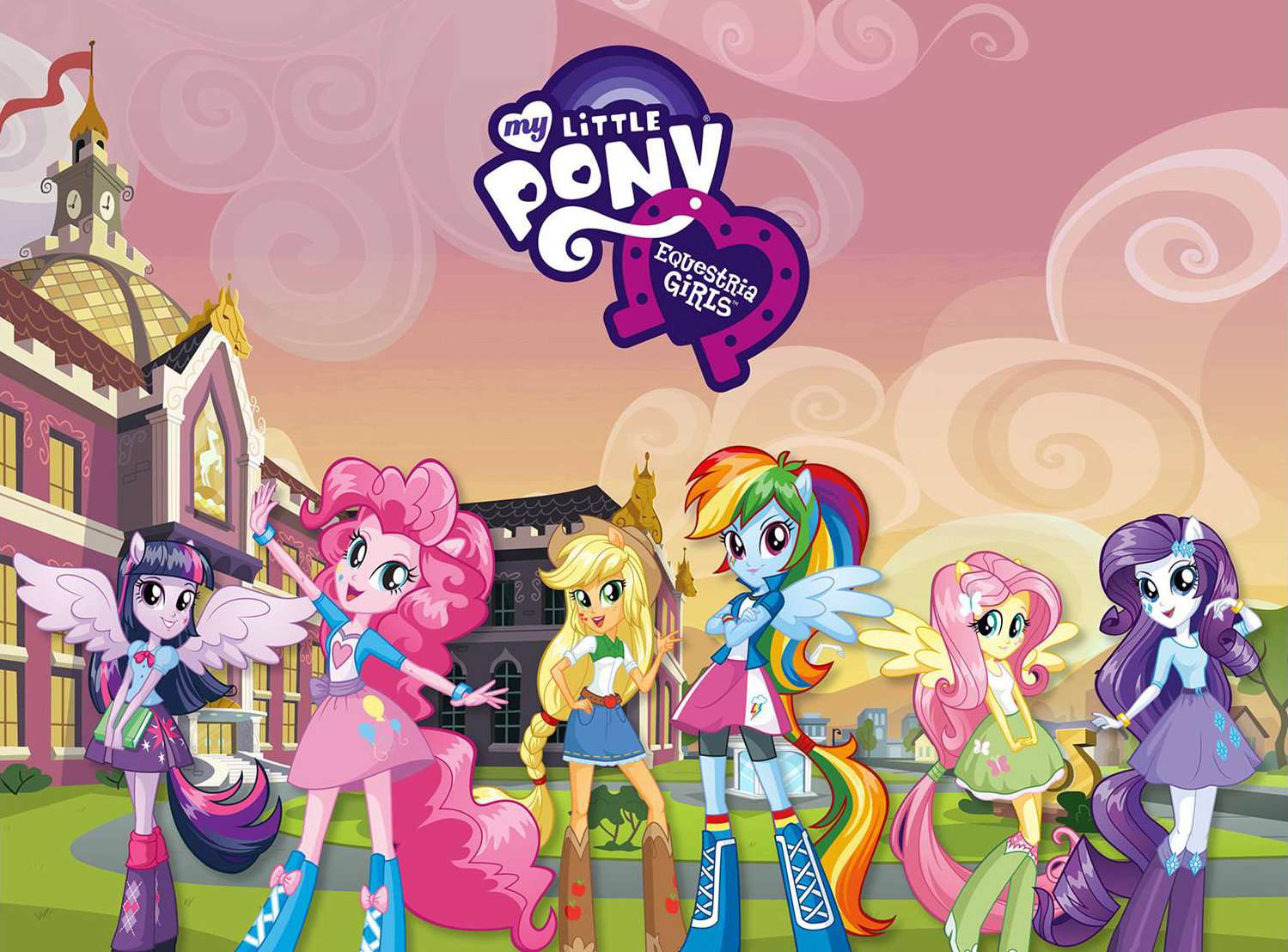 My Little Pony Equestria Girls Puzzle Factory pussel på nätet