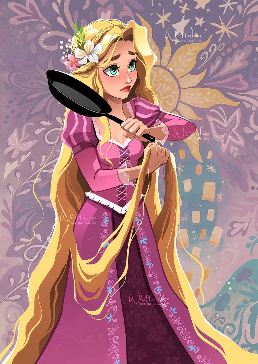 Rapunzel aggrovigliato puzzle online