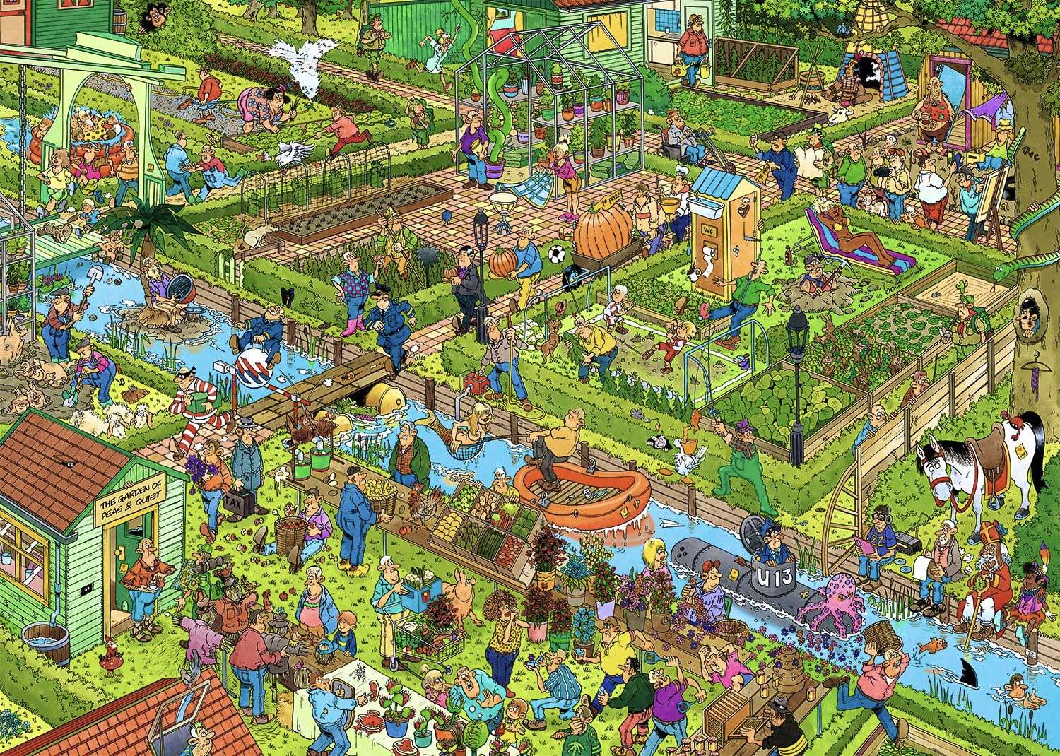 Zeleninová zahrada online puzzle