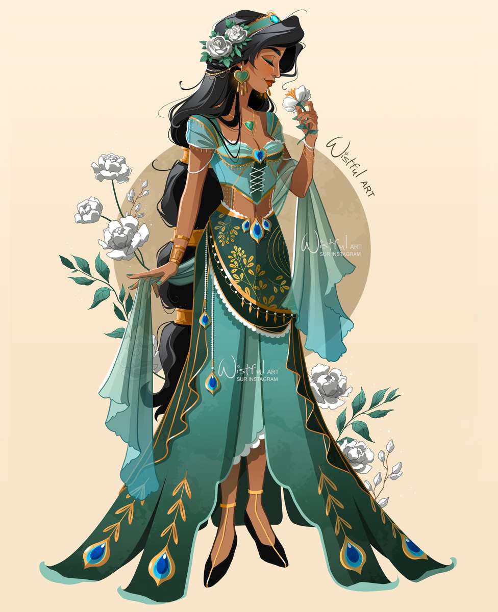 Жасминът на Аладин онлайн пъзел