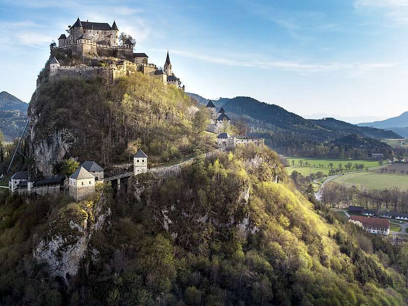 Castillo Hochosterwitz Carintia Austria rompecabezas en línea