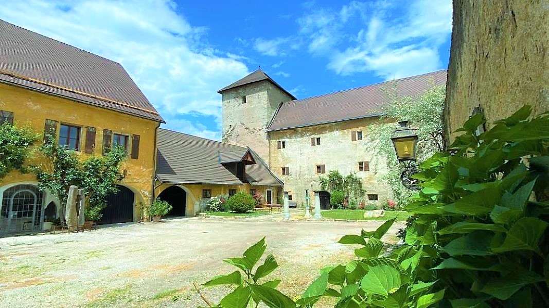 Sankt Veit slott Kärnten Österrike pussel på nätet