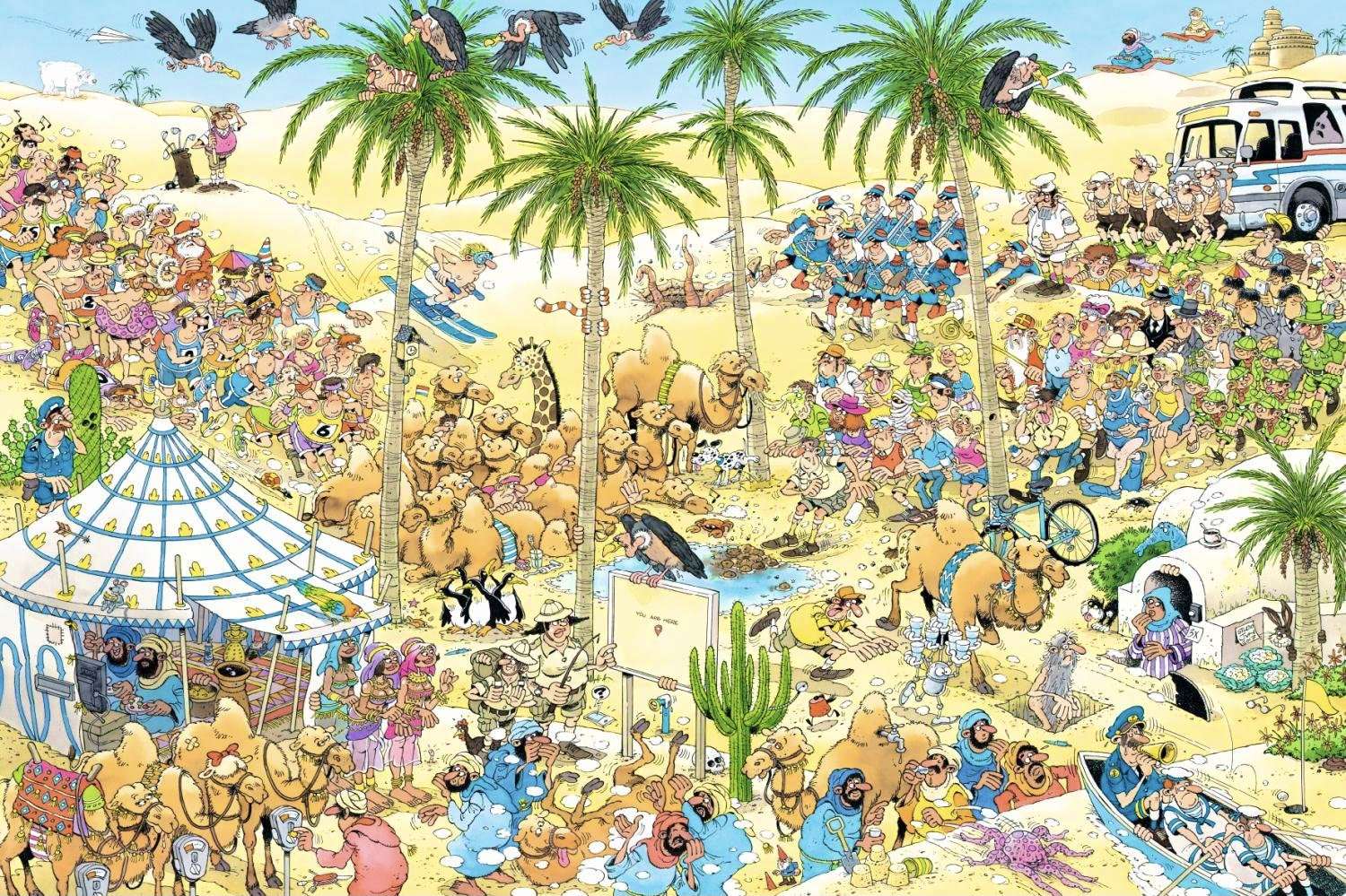 The Oasis jigsaw puzzle online