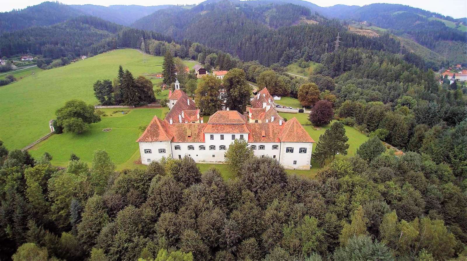 Schloss Kindberg Steiermark Österreich Puzzlespiel online