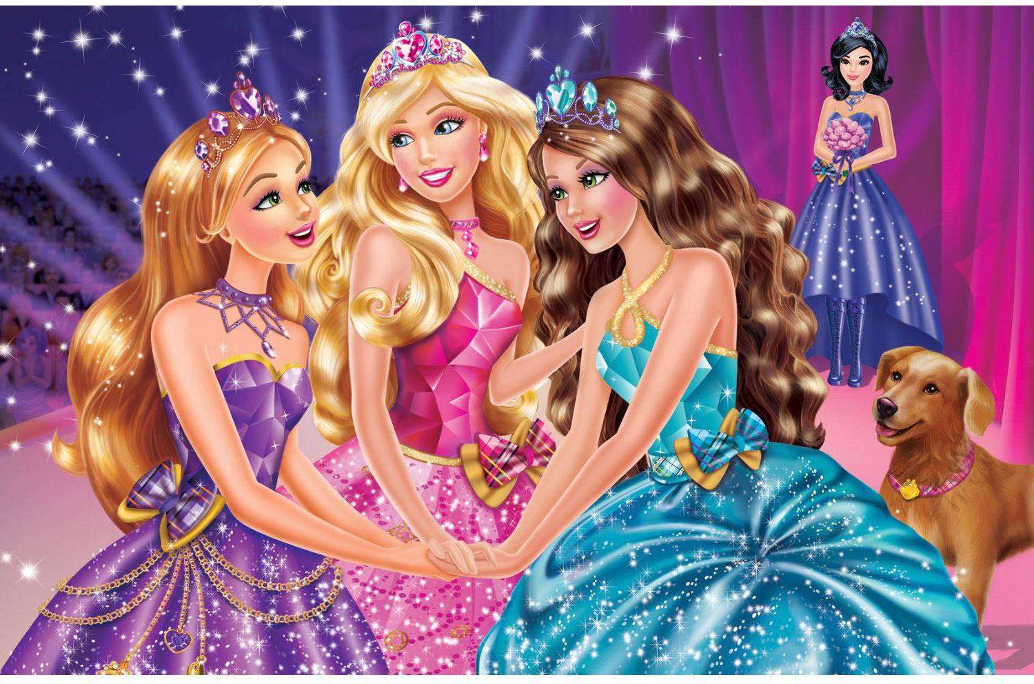Barbie Puzzle Factory online παζλ