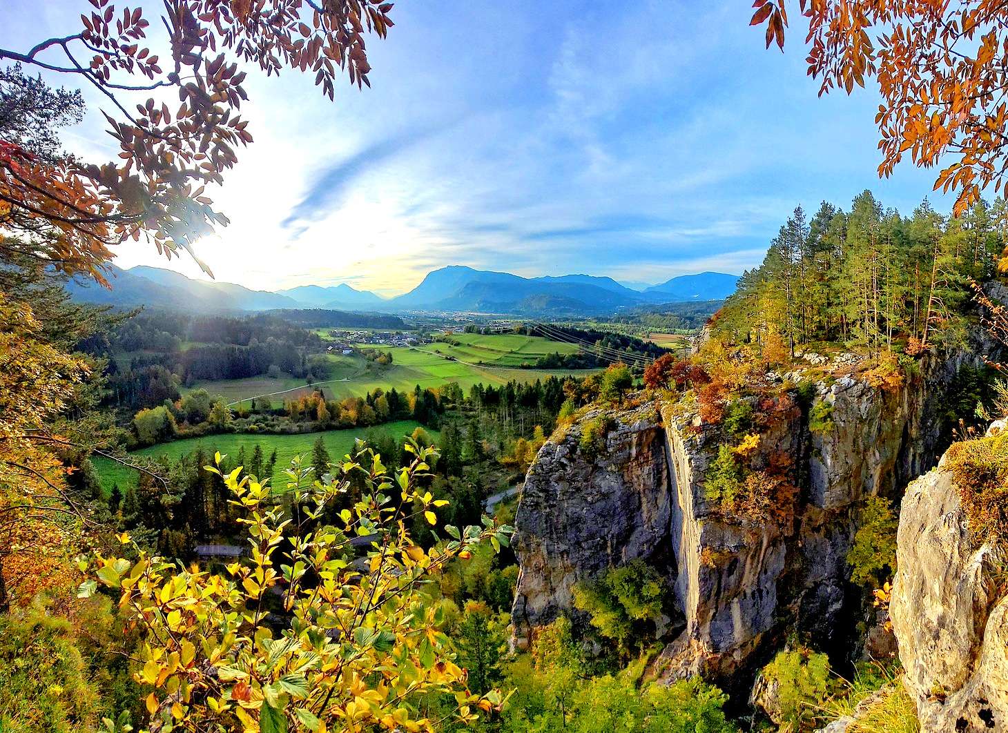 Nádherná krajina Korutan (Rakousko) skládačky online