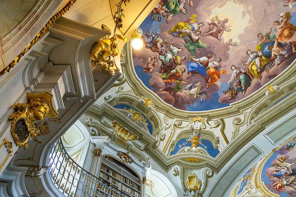 Admont Abbey Steiermark Österrike pussel på nätet