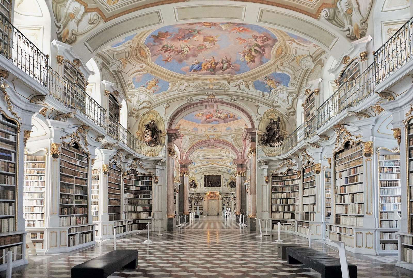 Admont Abbey Štýrsko Rakousko skládačky online
