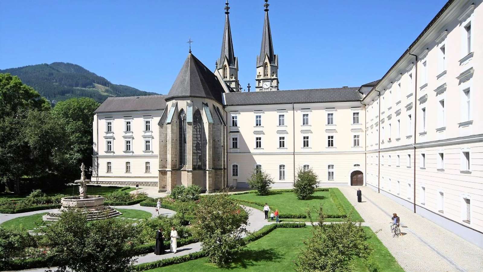 Admont Abbey Štýrsko Rakousko skládačky online