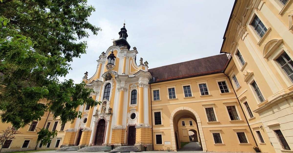 Abadia de Graz Estíria Áustria puzzle online