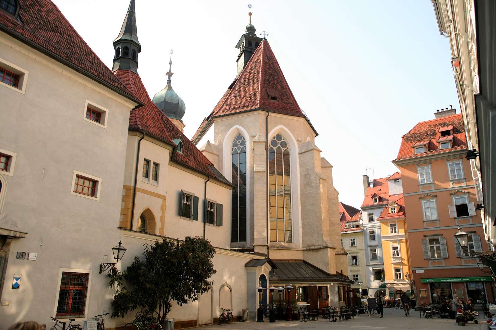 Graz Franziskanerkloster Steiermark Österreich Online-Puzzle