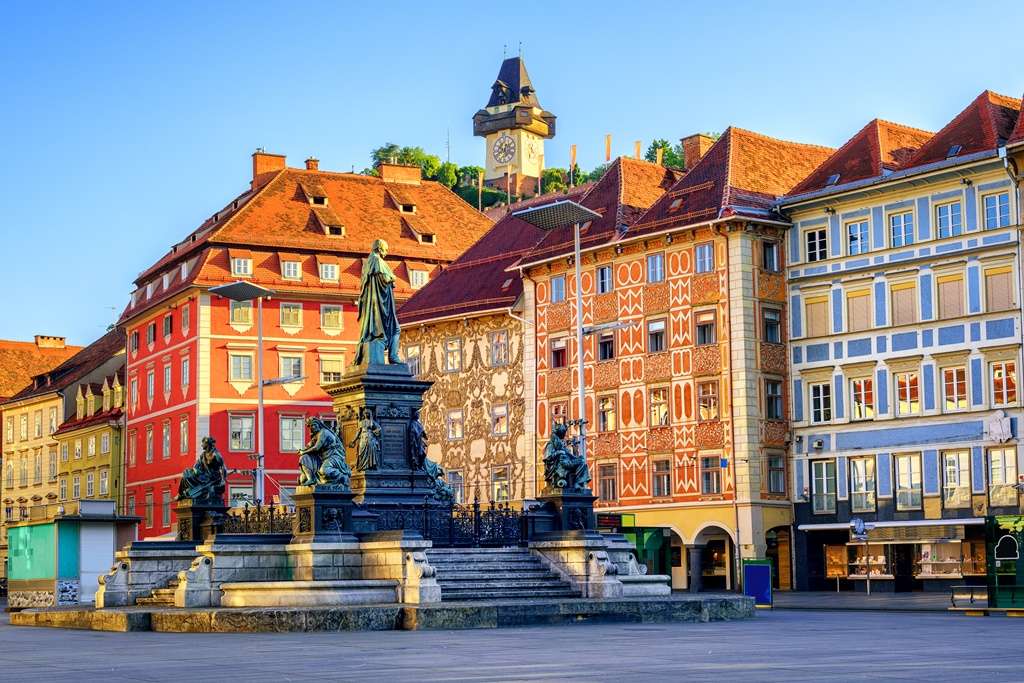 Graz Stiria Austria jigsaw puzzle online