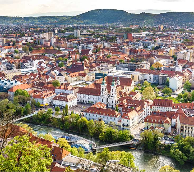 Graz Stiria Austria jigsaw puzzle online