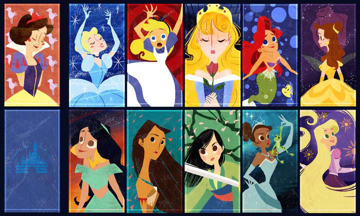 Mesdames Disney puzzle en ligne