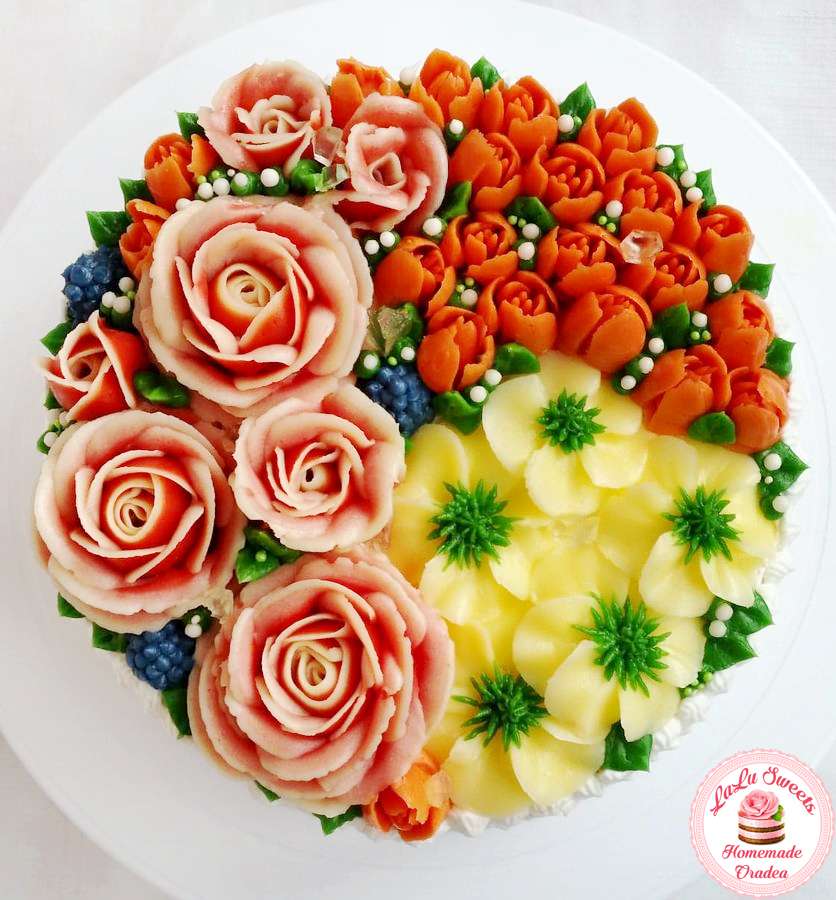 bolo de flores quebra-cabeças online