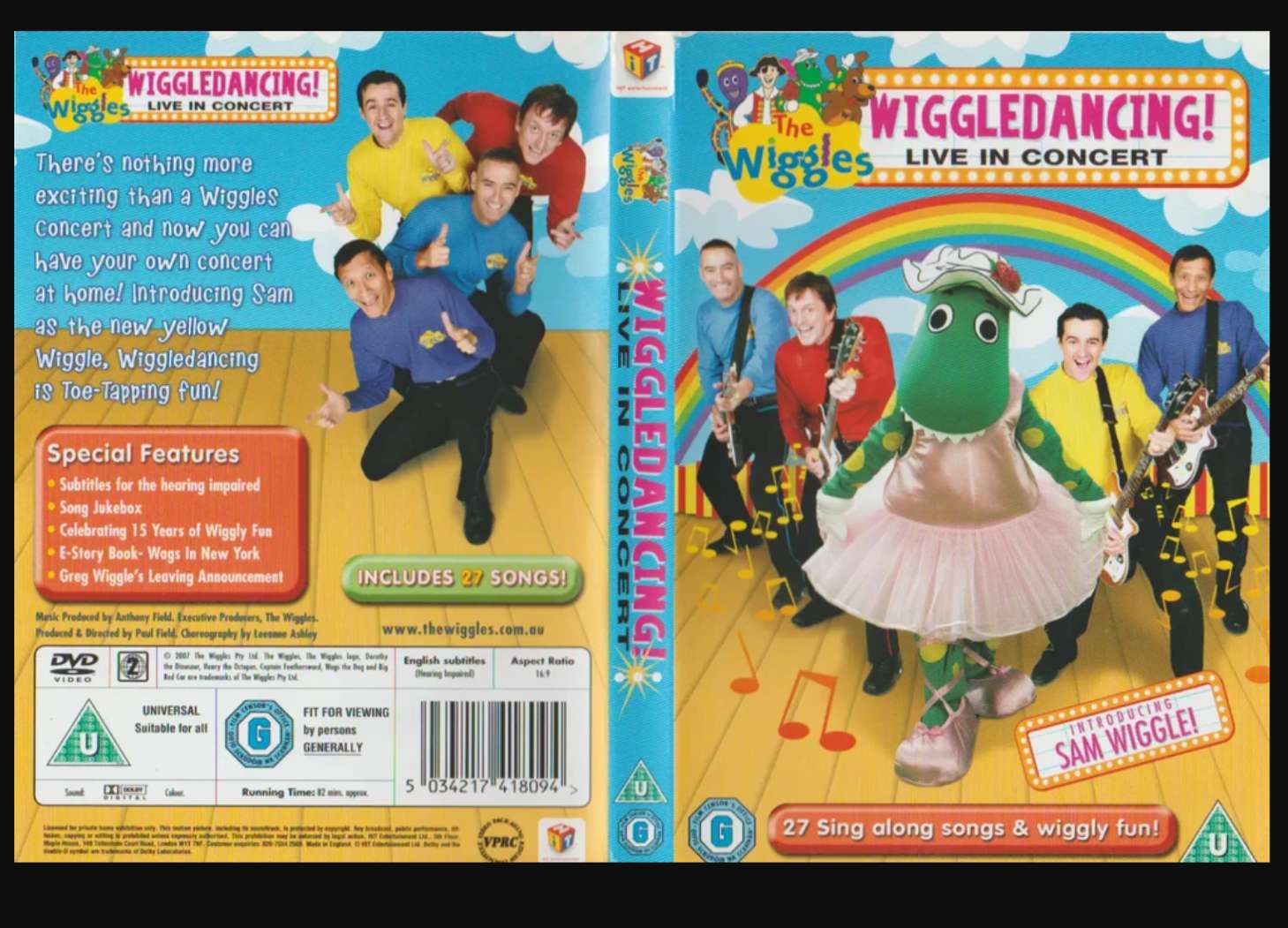 Wiggledancing Live In концертный DVD, 2007 г. пазл онлайн