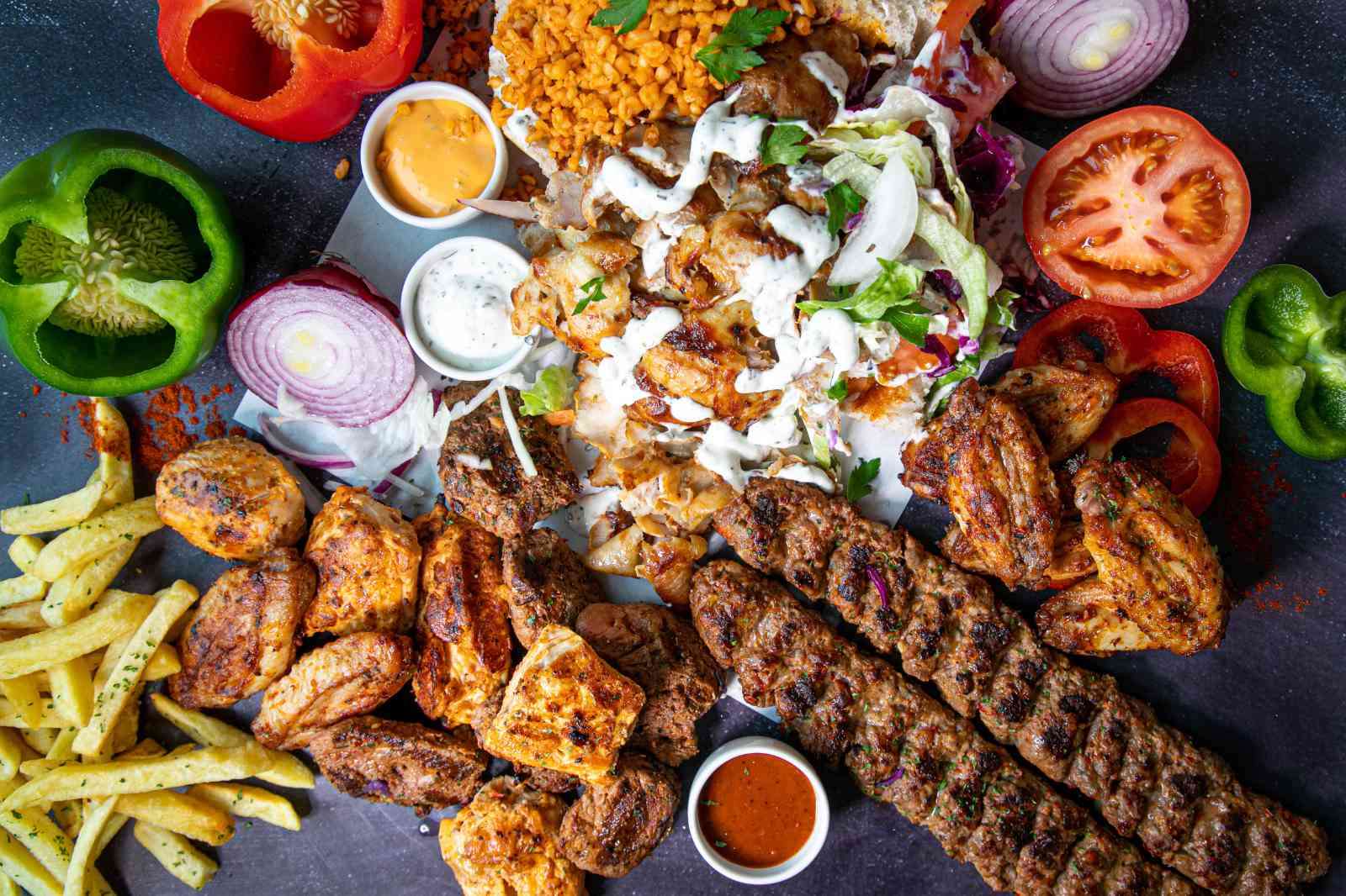 Kebabové hody skládačky online