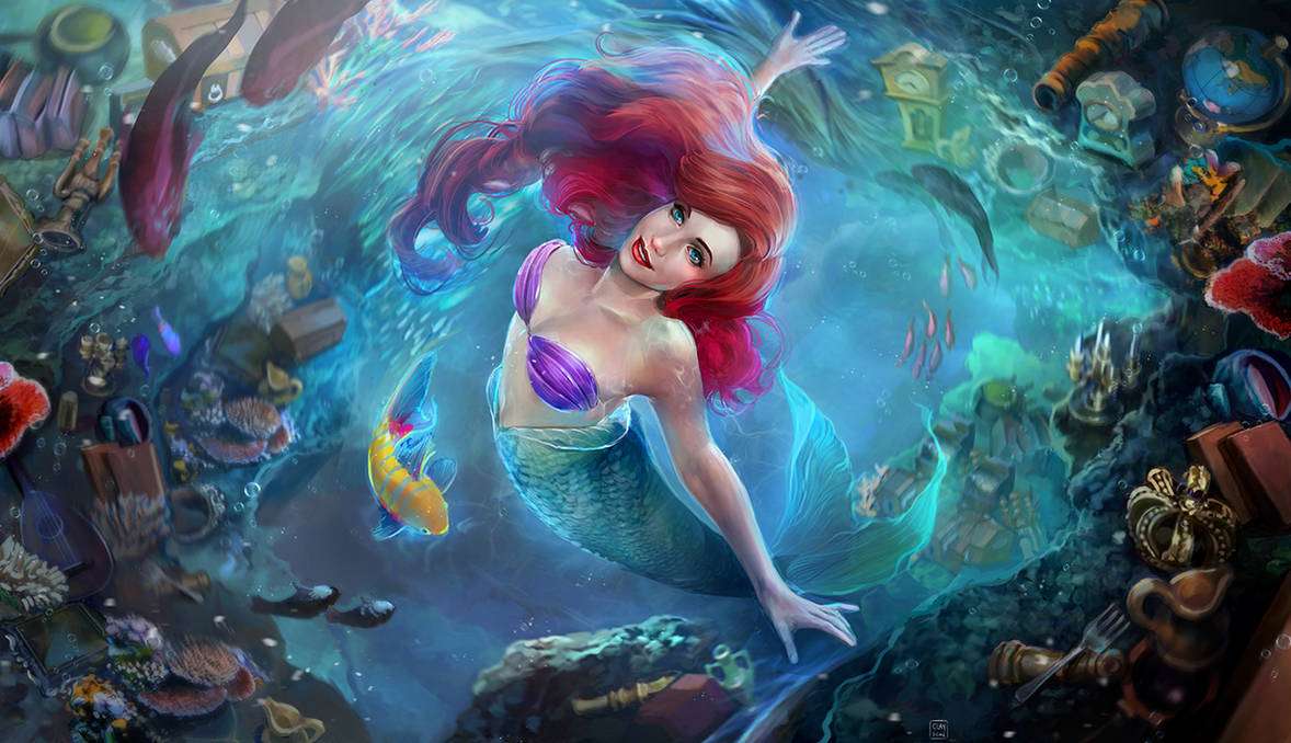 Ariel: Teil deiner Welt Puzzlespiel online