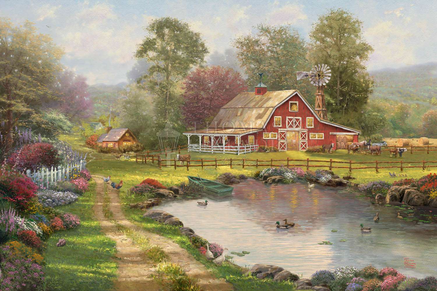 Red Barn Retreat online puzzle