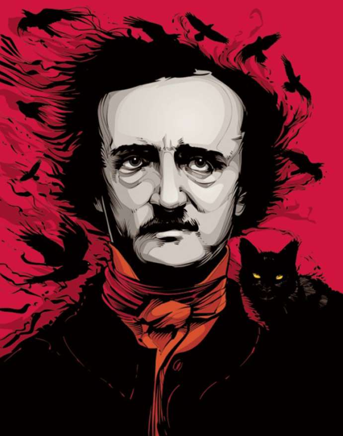 Edgar Allan Poe jigsaw puzzle online