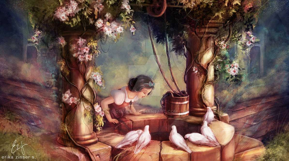 Snow White: The Wishing Well online παζλ
