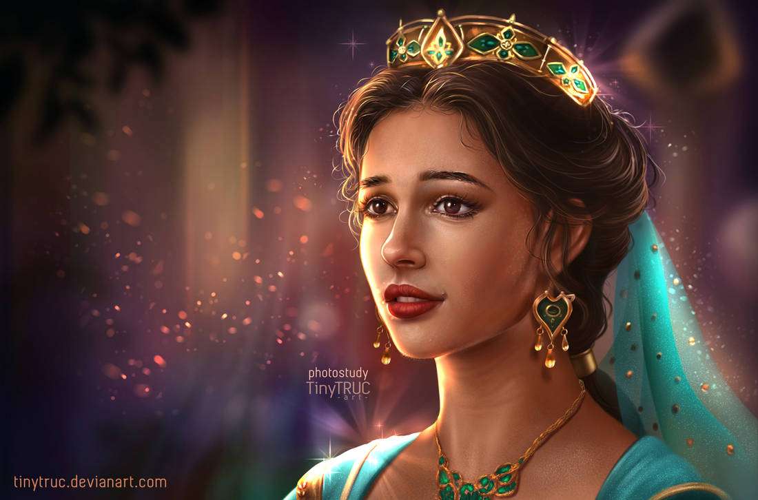 Princezna Jasmine skládačky online