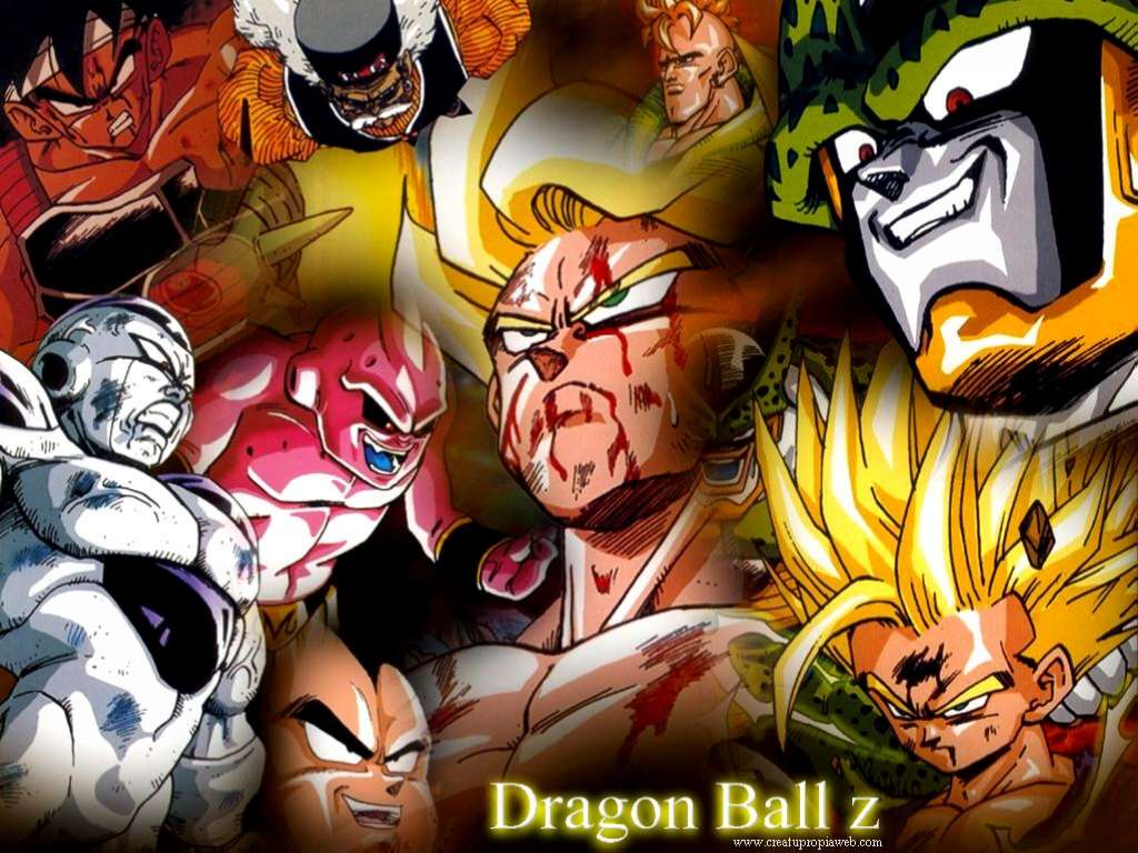 Dragonballz Group Photo online puzzle