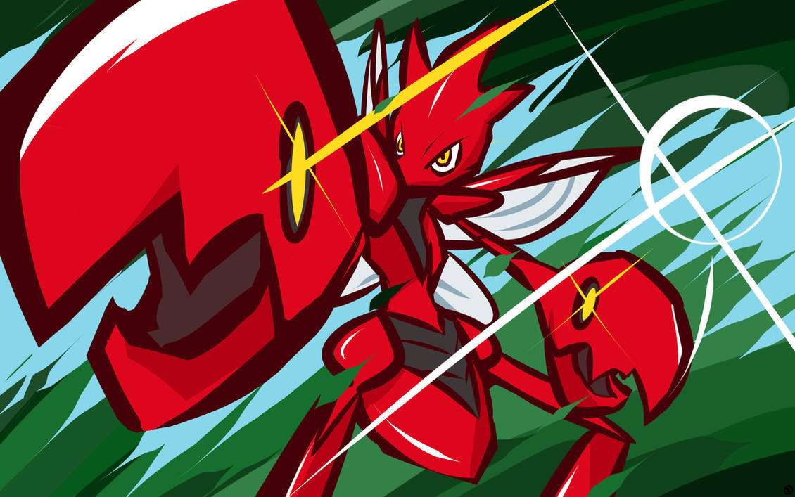 Pokémon - Scherox rompecabezas en línea