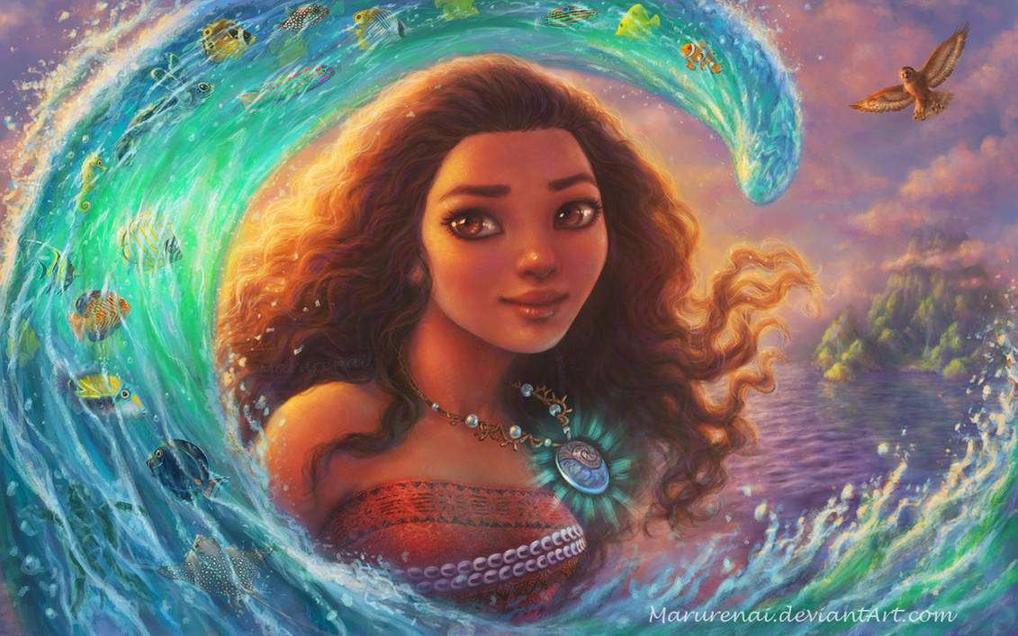 Eu sunt Moana puzzle online