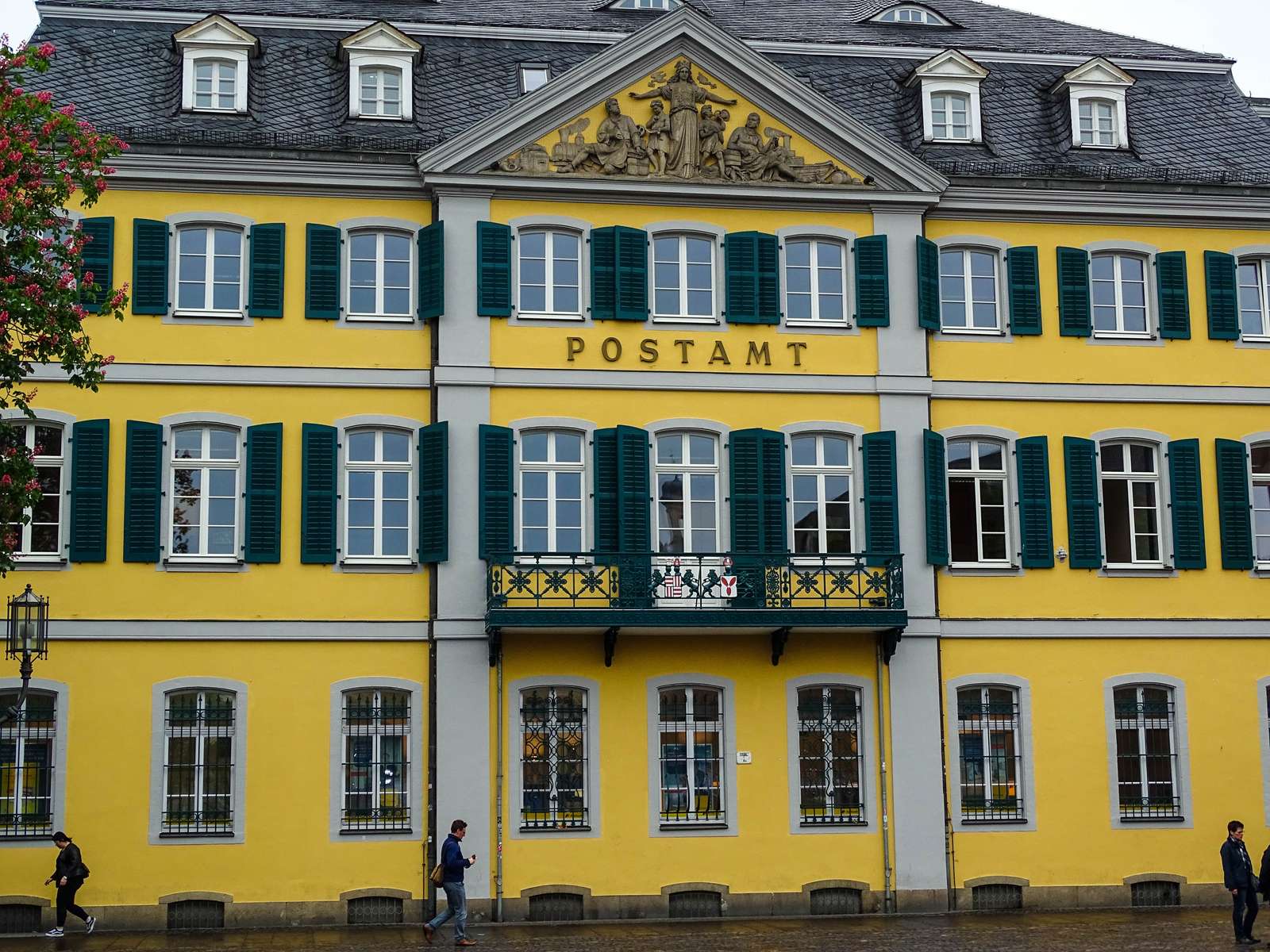 Postamt, Bonn, Duitsland legpuzzel online