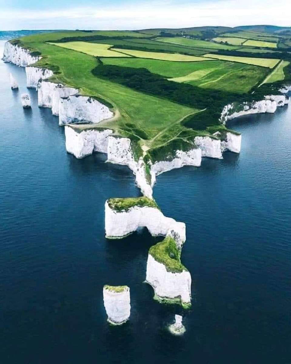 Witte kliffen van Dover - Verenigd Koninkrijk online puzzel