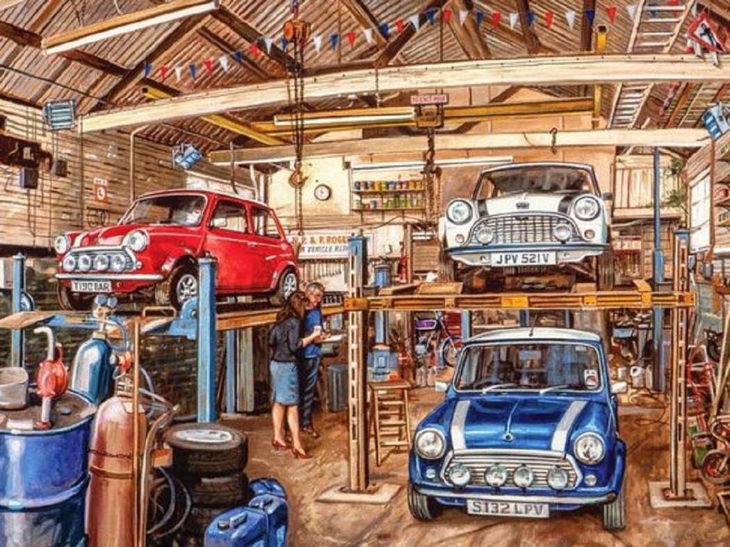 The girl's car jigsaw puzzle online