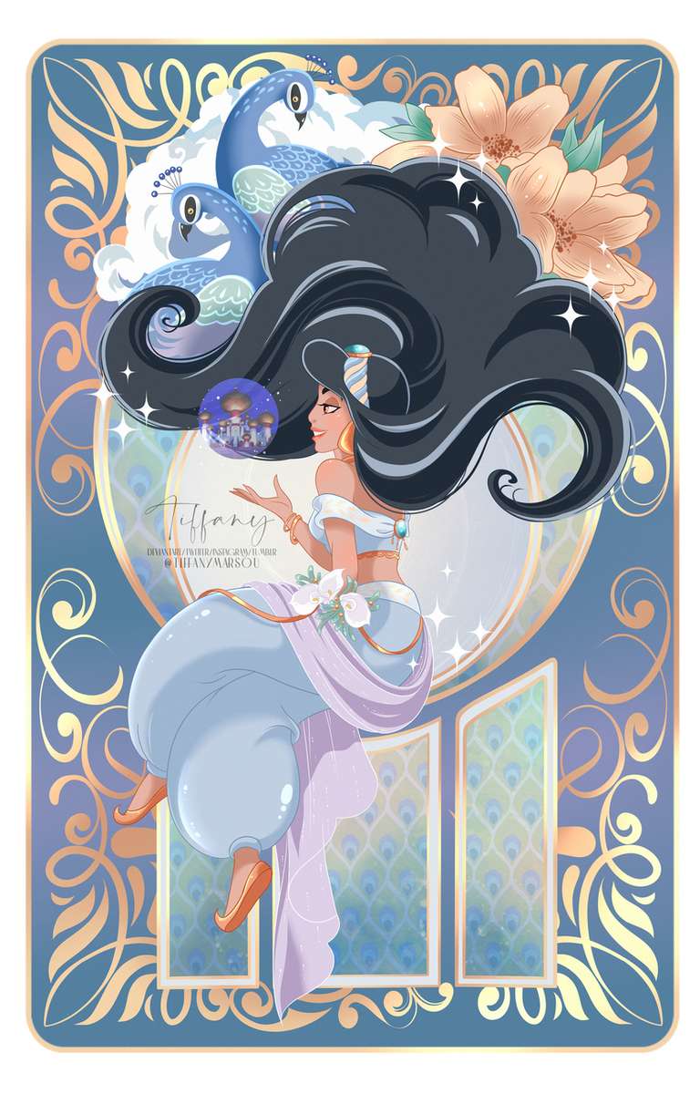 Princess Jasmine online puzzle