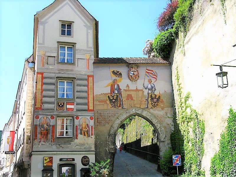 Steyr in Upper Austria online puzzle