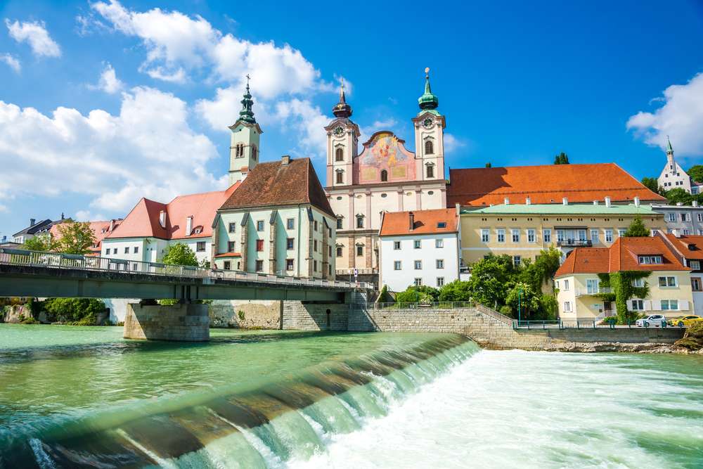 Steyr na Alta Áustria puzzle online