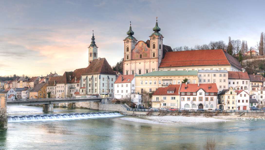 Steyr in Oberösterreich Online-Puzzle