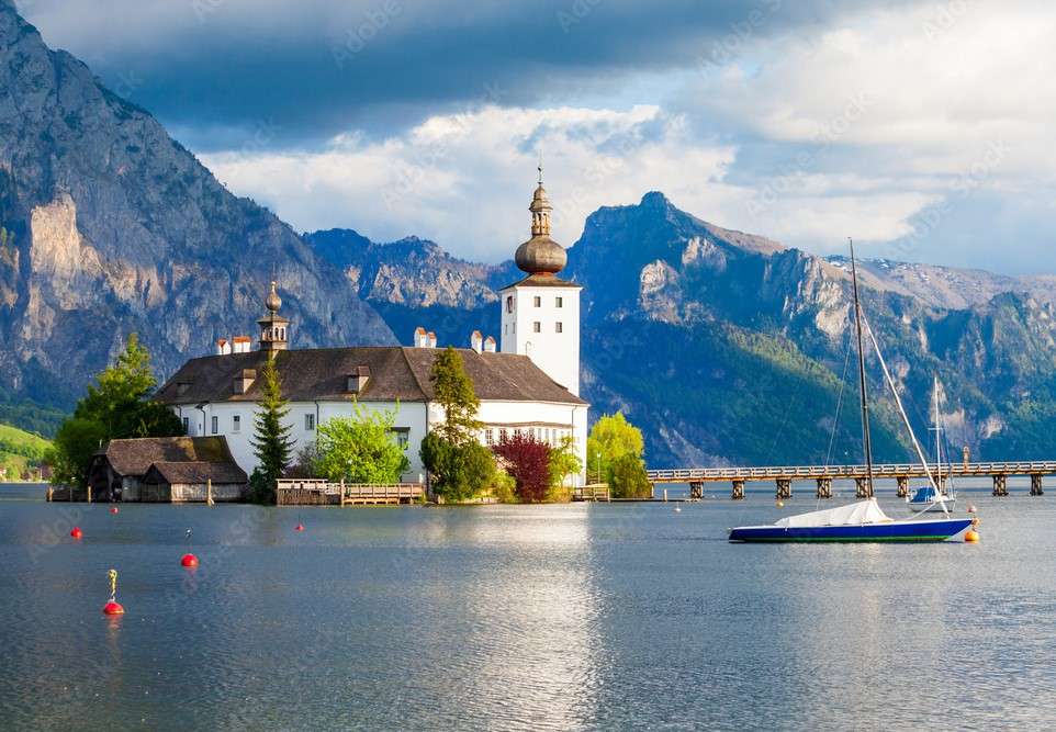 Gmunden în Austria Superioară puzzle online