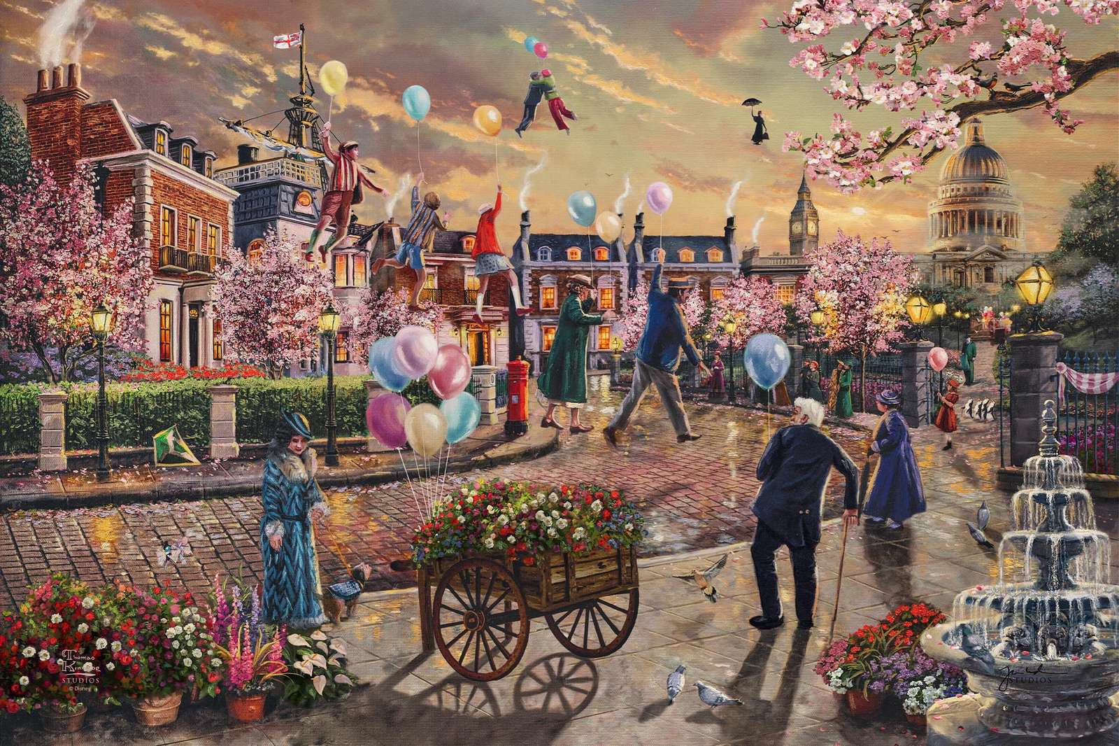 Nenhum lugar para ir, exceto para cima: Mary Poppins retorna puzzle online