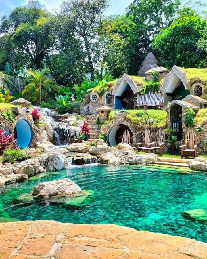 Ξενοδοχείο Hobbit στο Μεξικό παζλ online