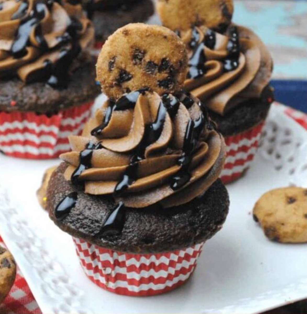 Chips Ahoy Cookie Cupcake❤️❤️❤️❤️ jigsaw puzzle online